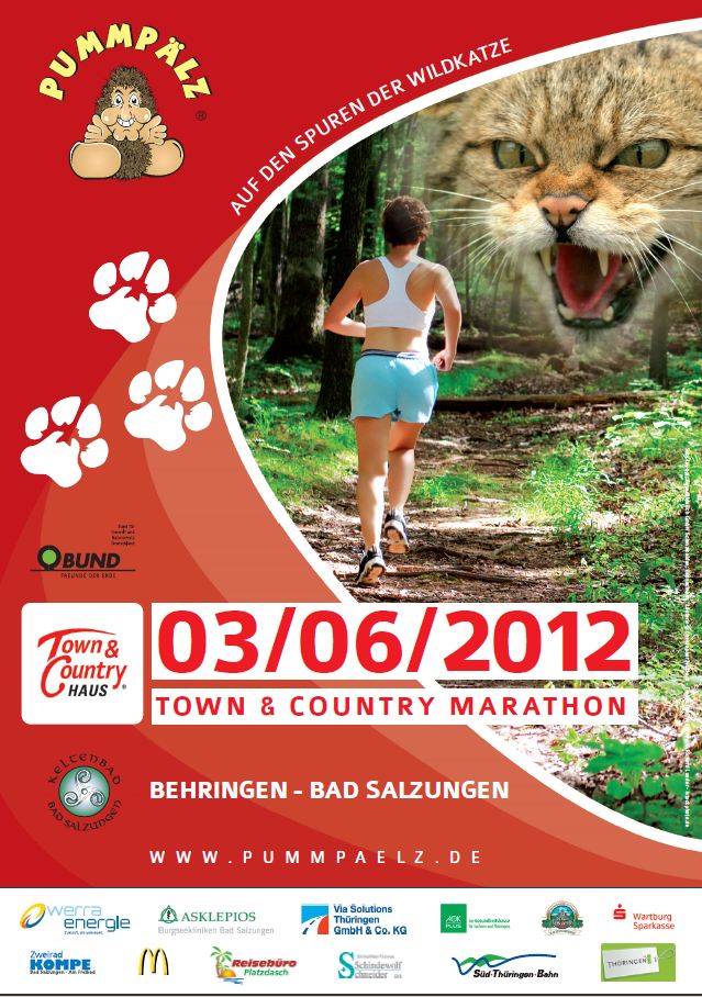 10. Town & Country Marathon am 2. Juni 2013