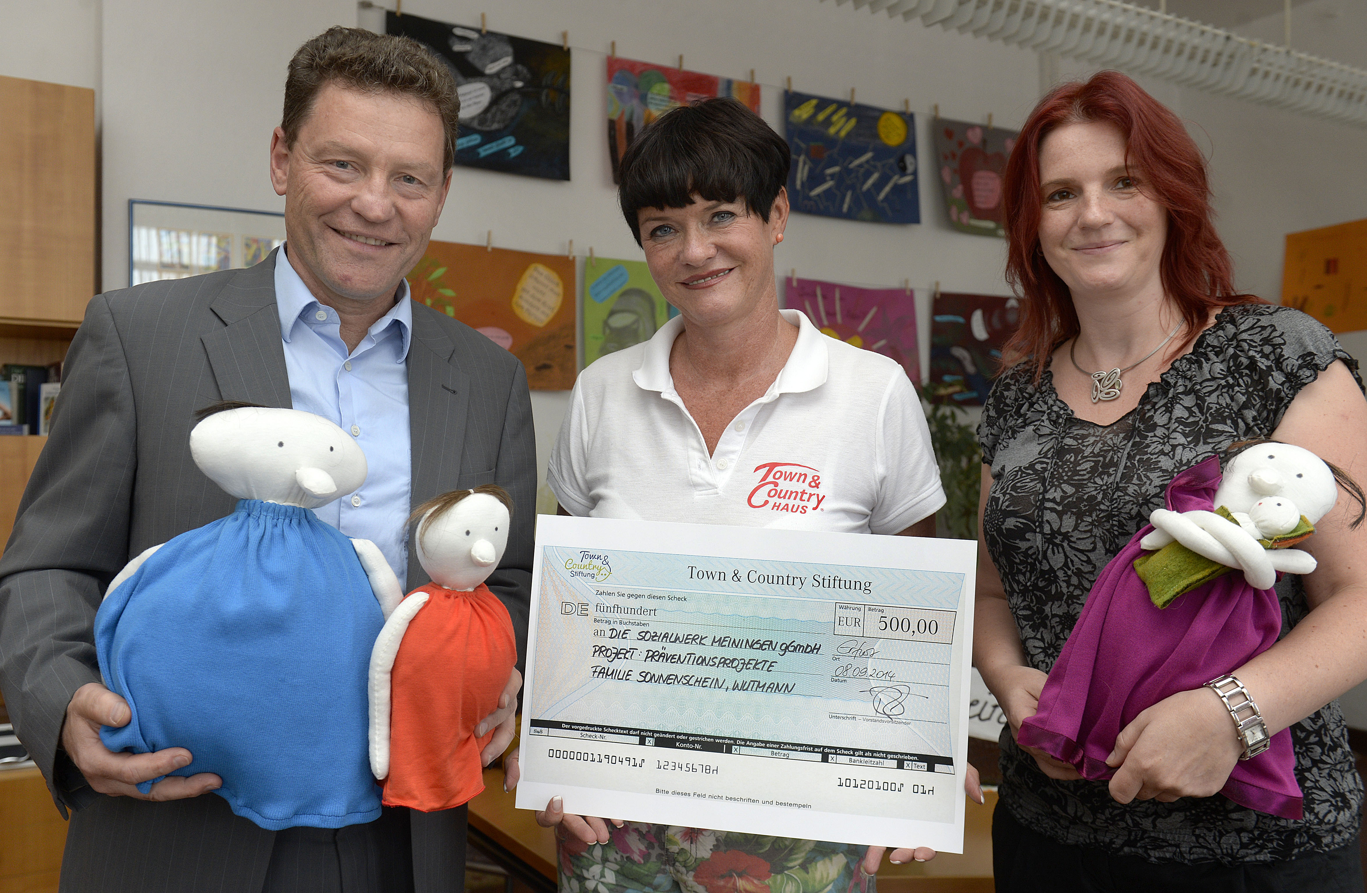 Town & Country Stiftung spendet an das Kinder- und Jugendhilfezentrum des Sozialwerkes Meiningen