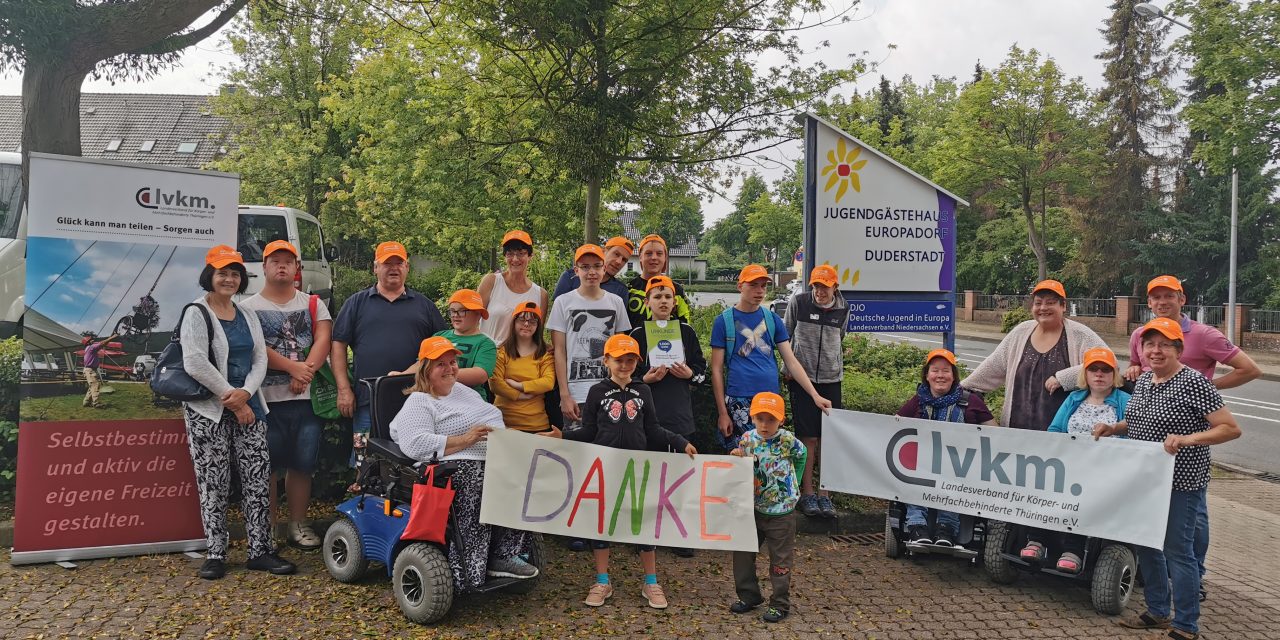 Landesverband für Körper- und Mehrfachbehinderte Thüringen e.V. wird mit 1.000 Euro durch die Town & Country Stiftung gefördert